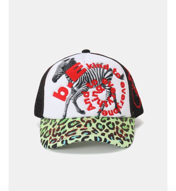 Oriens JOURNAL STANDARD「【b.Eautiful/ビューティフル】 b.i Foam Trucker Hat（BABY ZEBRA）」|キャップ・キャスケット|