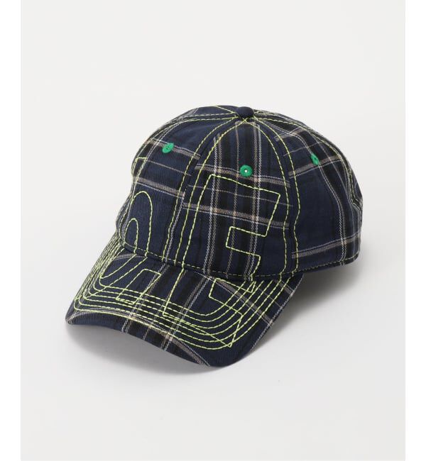 Oriens JOURNAL STANDARD「【b.Eautiful/ビューティフル】 Vapor 6 Panel Hat（NAVY PLAID/H）」|キャップ・キャスケット|ネイビー B