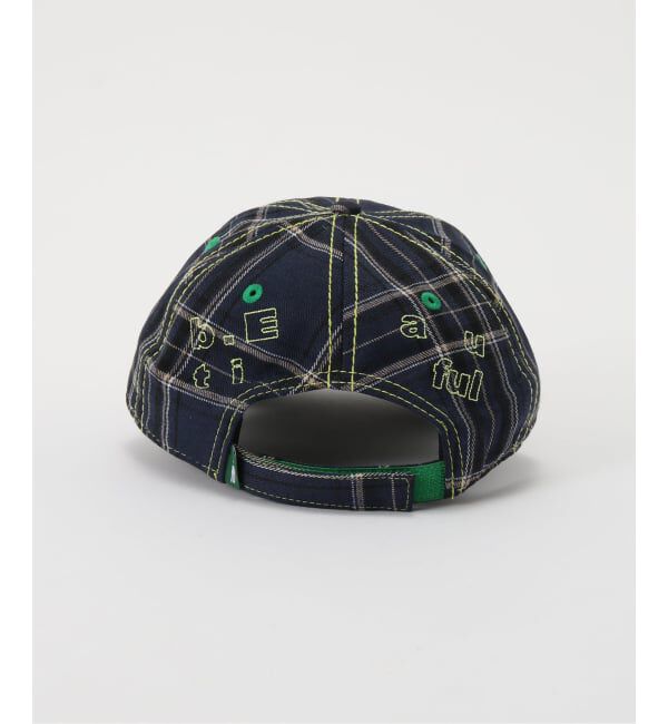 Oriens JOURNAL STANDARD「【b.Eautiful/ビューティフル】 Vapor 6 Panel Hat（NAVY PLAID/H）」|キャップ・キャスケット|