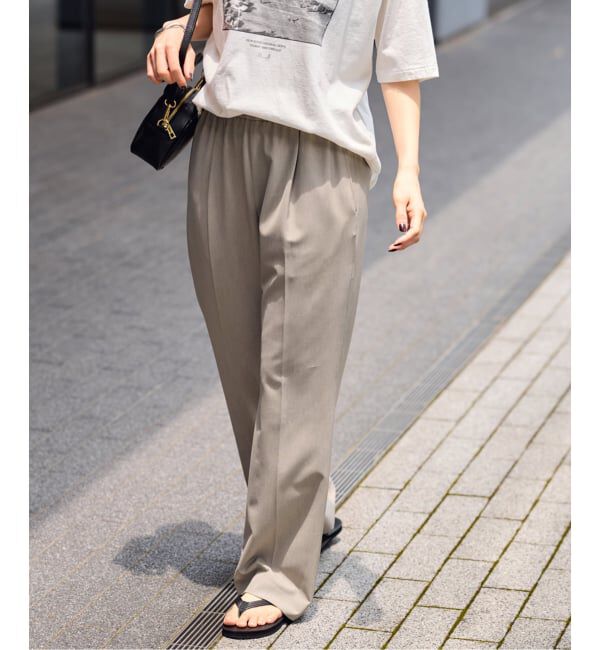 FRAMeWORK「≪追加・洗濯機洗い可能≫ウォッシャブルイージースラックス 2」|スラックス|