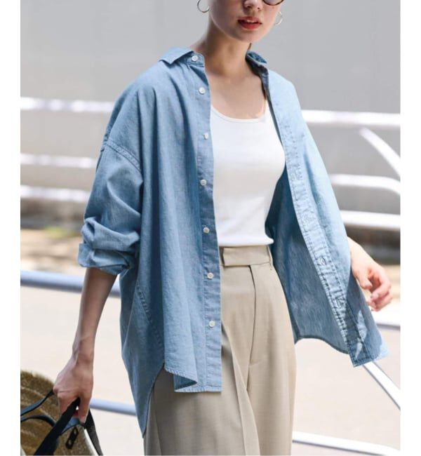 FRAMeWORK「≪追加≫ダンガリーシャツ」|シャツ・ブラウス|