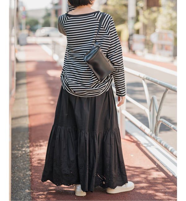 Spick and Span「《追加2》ボートネックバックタックプルオーバー」|Tシャツ・カットソー|