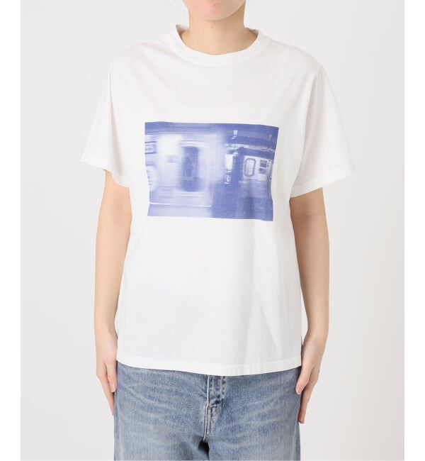 FRAMeWORK「≪予約≫ブルーフォトTEE」|Tシャツ・カットソー|