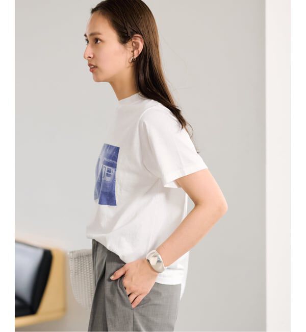 FRAMeWORK「≪予約≫ブルーフォトTEE」|Tシャツ・カットソー|
