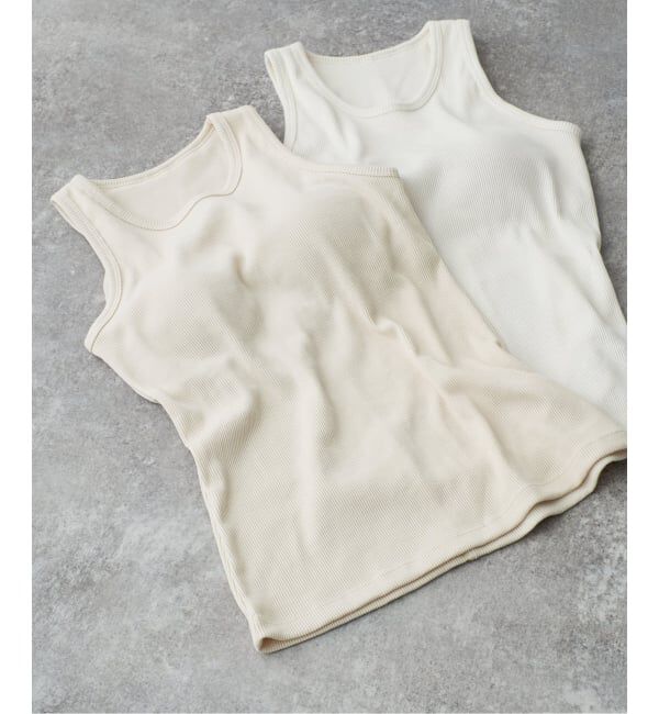 Spick and Span「《予約》カップ付きT/Cアメスリタンク」|タンクトップ|