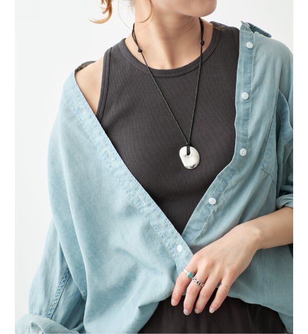 Spick and Span「《予約》カップ付きT/Cアメスリタンク」|タンクトップ|