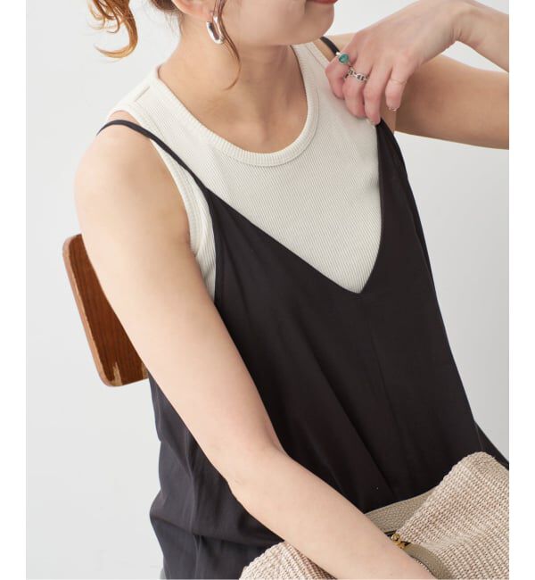 Spick and Span「《予約》カップ付きT/Cアメスリタンク」|タンクトップ|