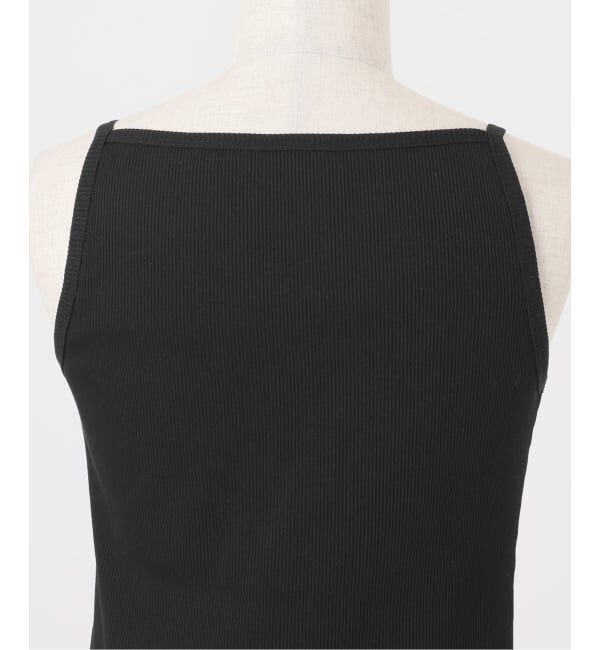 Spick and Span「《予約》カップ付きT/Cボートネックキャミ」|キャミソール|