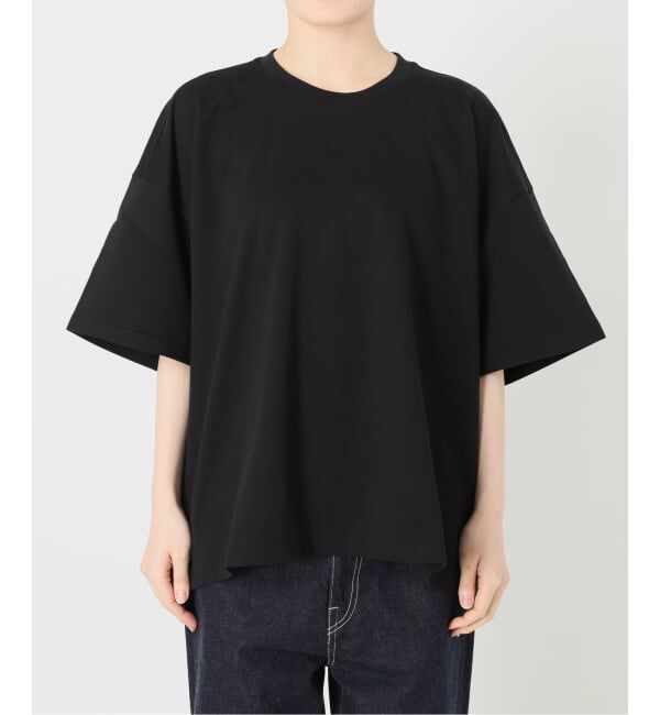 FRAMeWORK「≪予約≫コンパクトインレーニュアンスTシャツ（ベージュ）」|Tシャツ・カットソー|