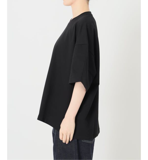 FRAMeWORK「≪予約≫コンパクトインレーニュアンスTシャツ（ベージュ）」|Tシャツ・カットソー|