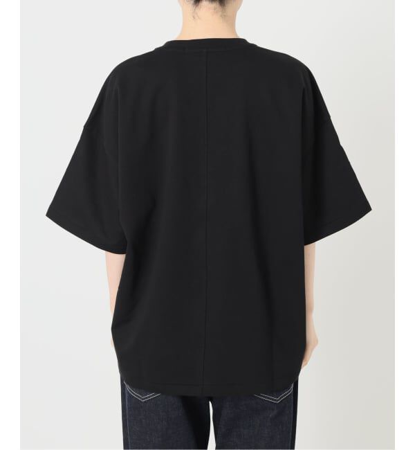 FRAMeWORK「≪予約≫コンパクトインレーニュアンスTシャツ（ベージュ）」|Tシャツ・カットソー|