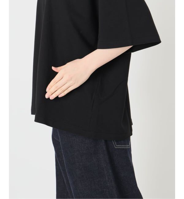 FRAMeWORK「≪予約≫コンパクトインレーニュアンスTシャツ（ベージュ）」|Tシャツ・カットソー|