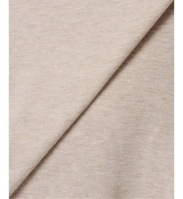 FRAMeWORK「≪予約≫コンパクトインレーニュアンスTシャツ（ベージュ）」|Tシャツ・カットソー|