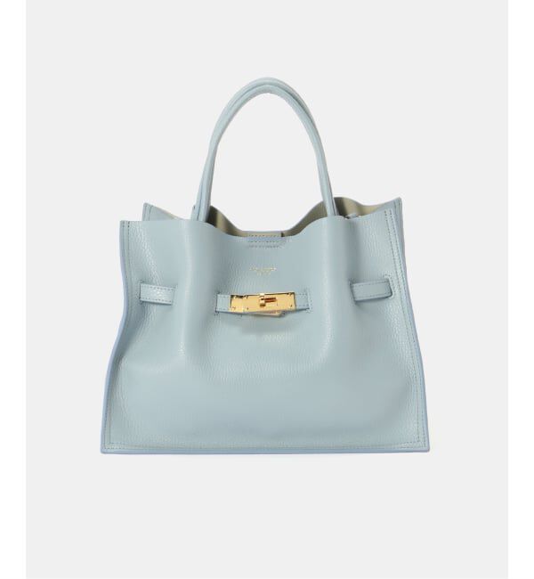  「VIOLAd&rsquo;ORO / ヴィオラドーロ ダブルフェイスレザーバッグ」|ショルダー・メッセンジャー|ブルー