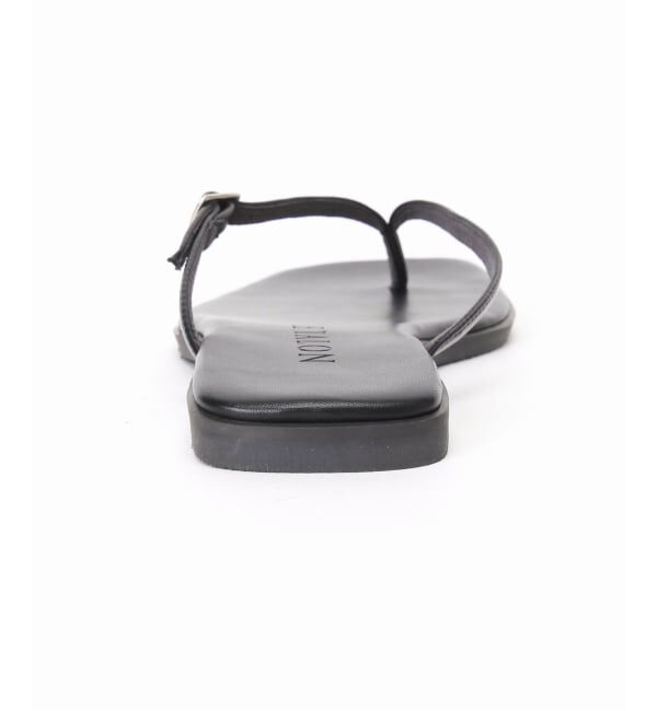  「《予約》スクエアトングサンダル」|サンダル|