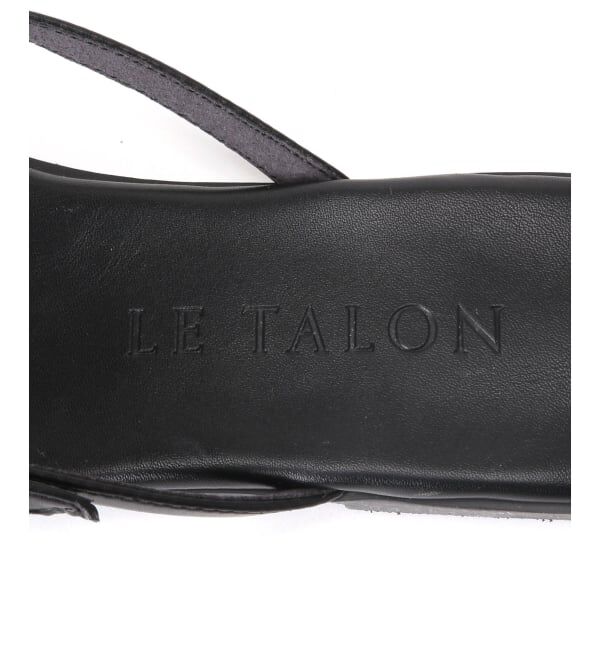  「《予約》スクエアトングサンダル」|サンダル|