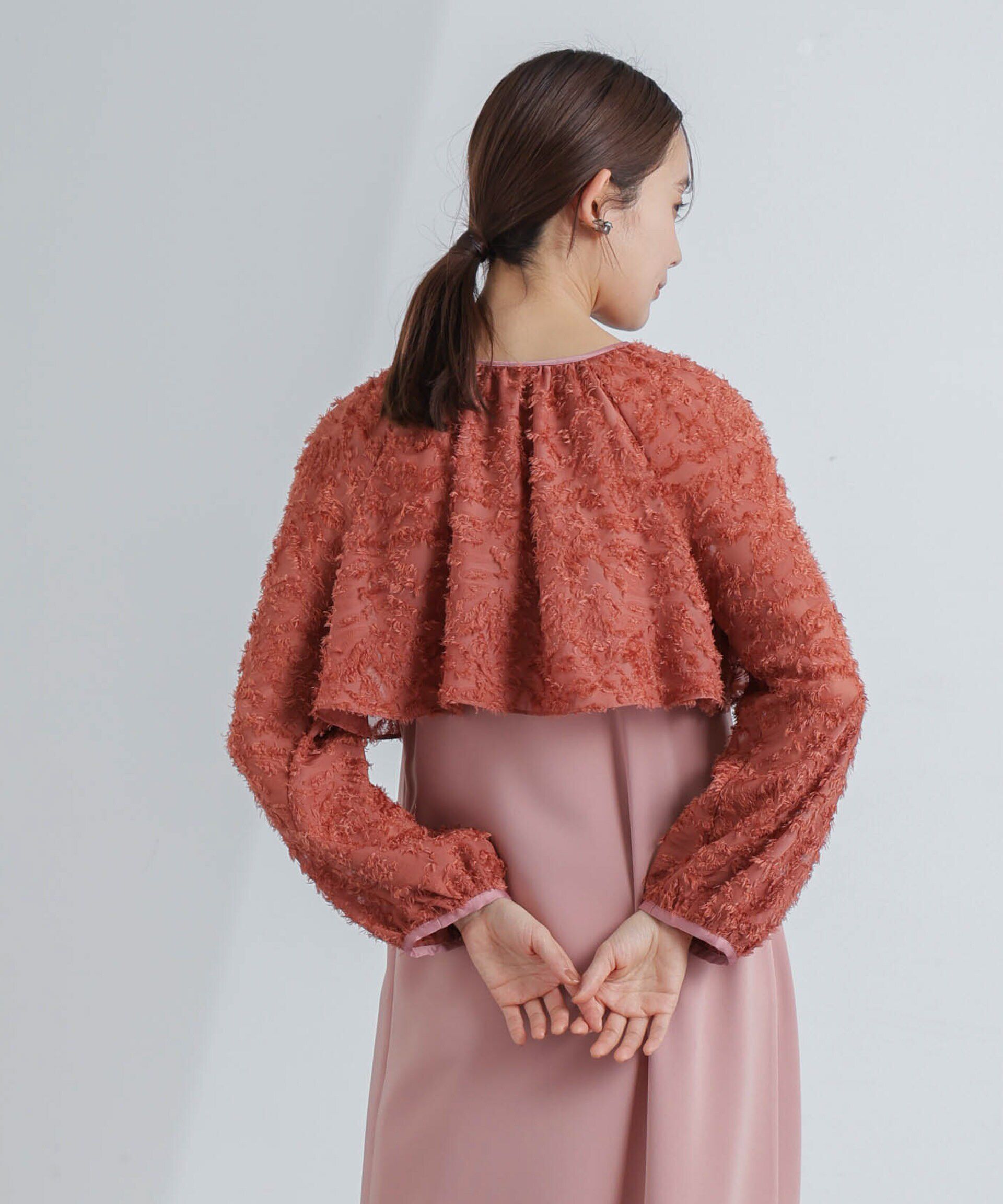 nano･universe「前後2WAYボレロ付きキャミワンピース」|ワンピース|