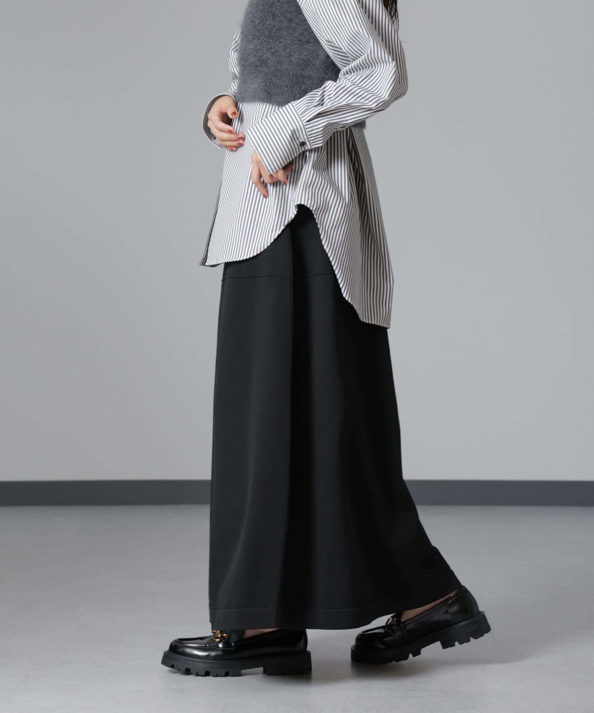 nano･universe「2WAYベアニットスカート (セットアップ可)」|スカート|