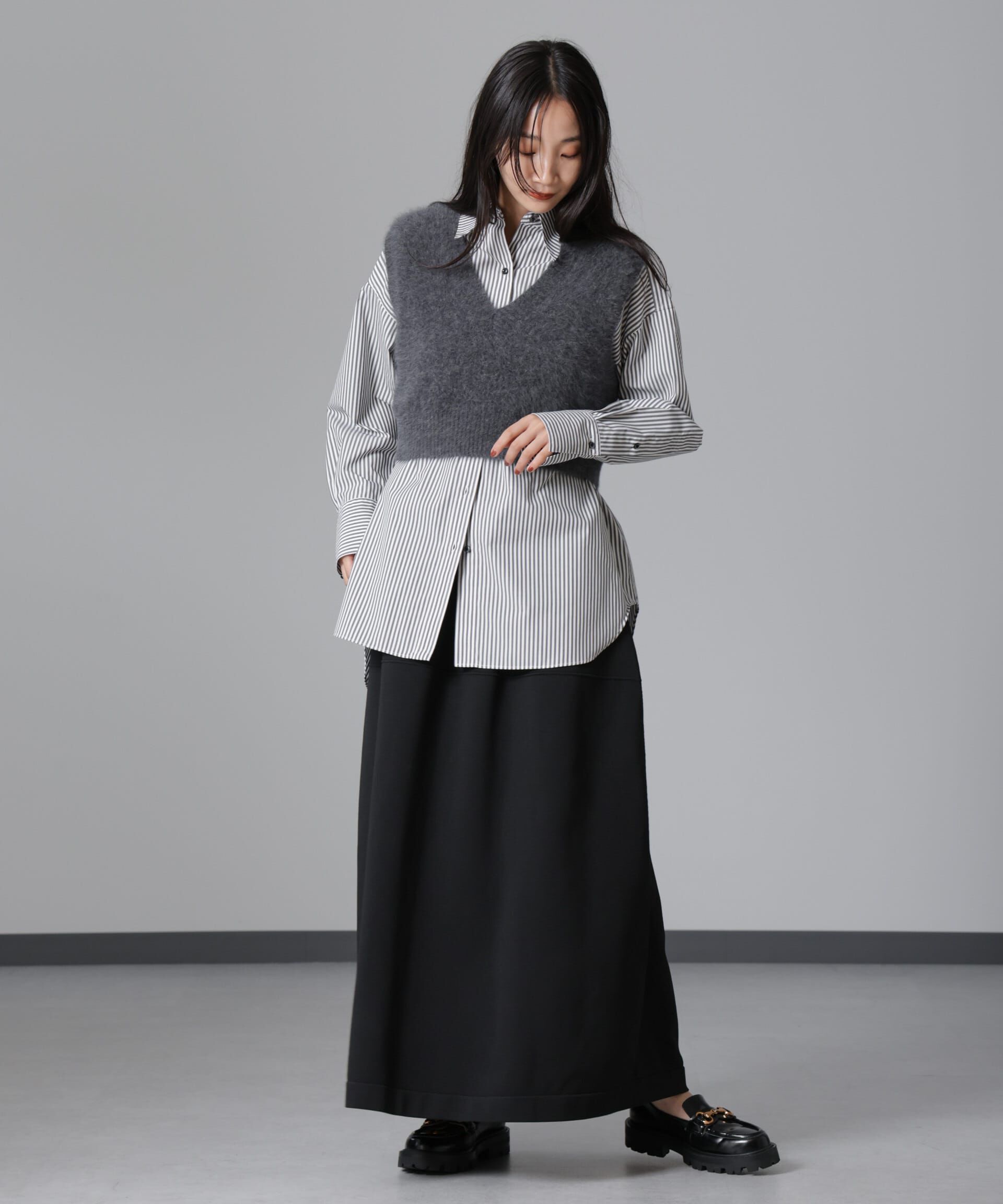 nano･universe「2WAYベアニットスカート (セットアップ可)」|スカート|