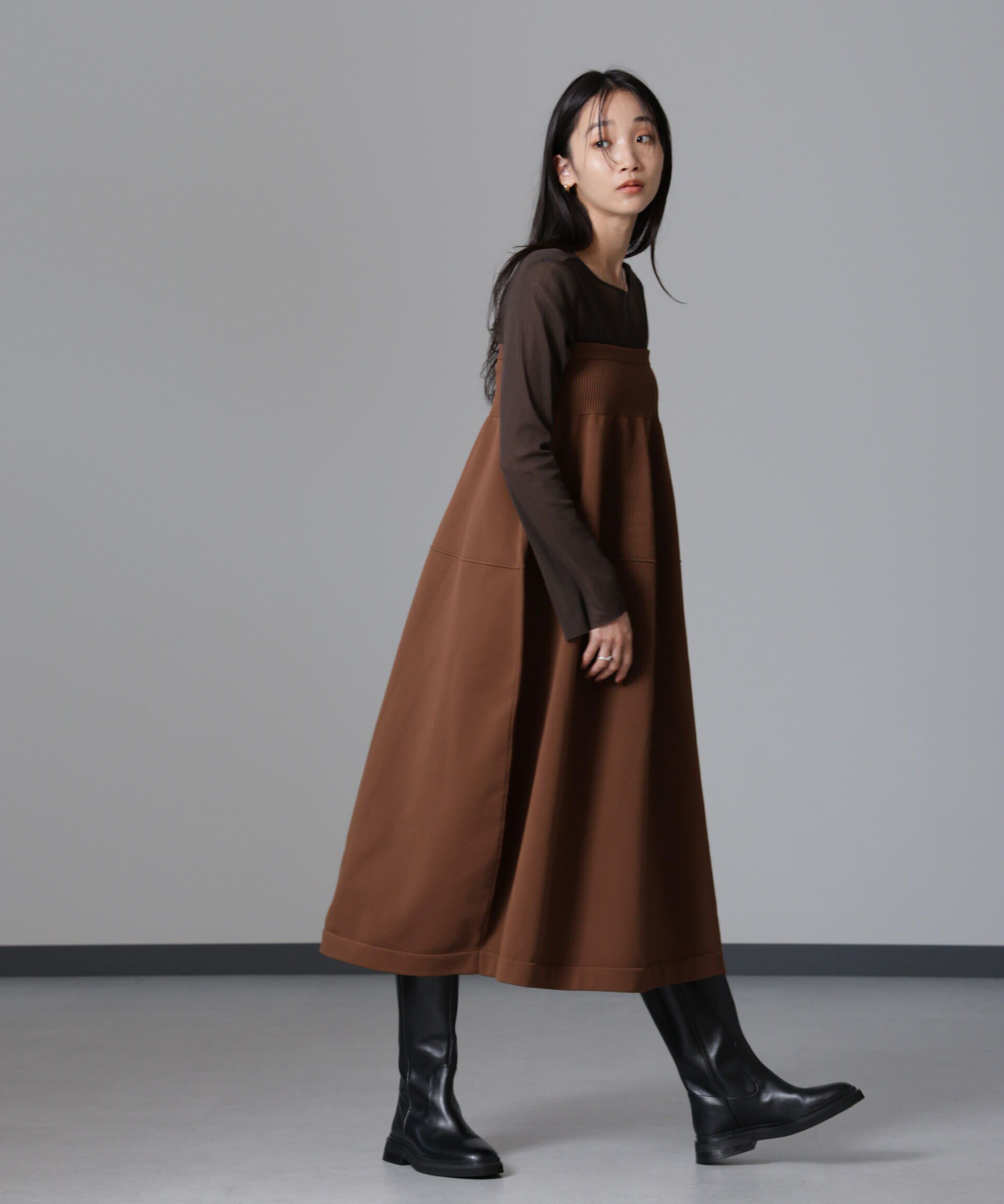 nano･universe「2WAYベアニットスカート (セットアップ可)」|スカート|