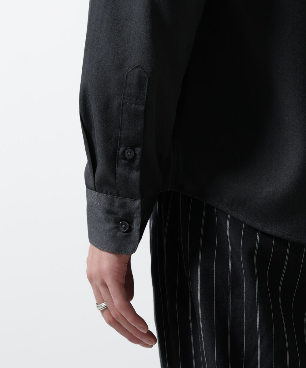 nano･universe「スタンダードバンドカラーシャツ/長袖」|シャツ・ブラウス|