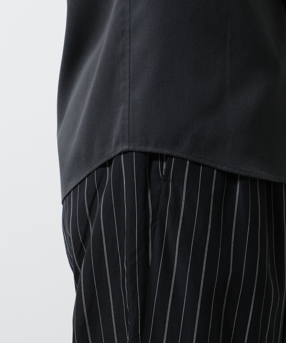 nano･universe「スタンダードバンドカラーシャツ/長袖」|シャツ・ブラウス|