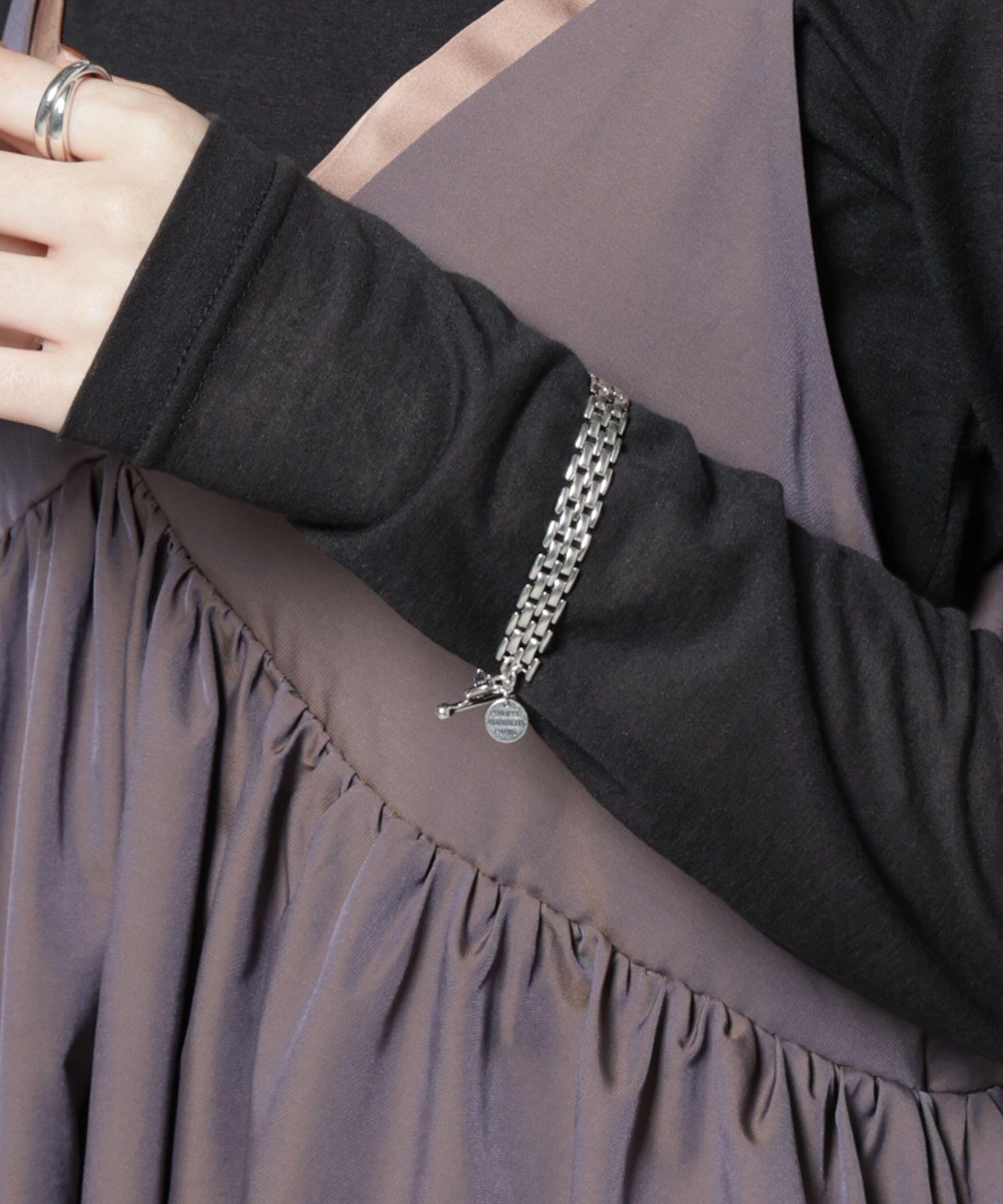 nano･universe「PHILIPPE AUDIBERT/Miller bracelet S」|ブレスレット・バングル|シルバー