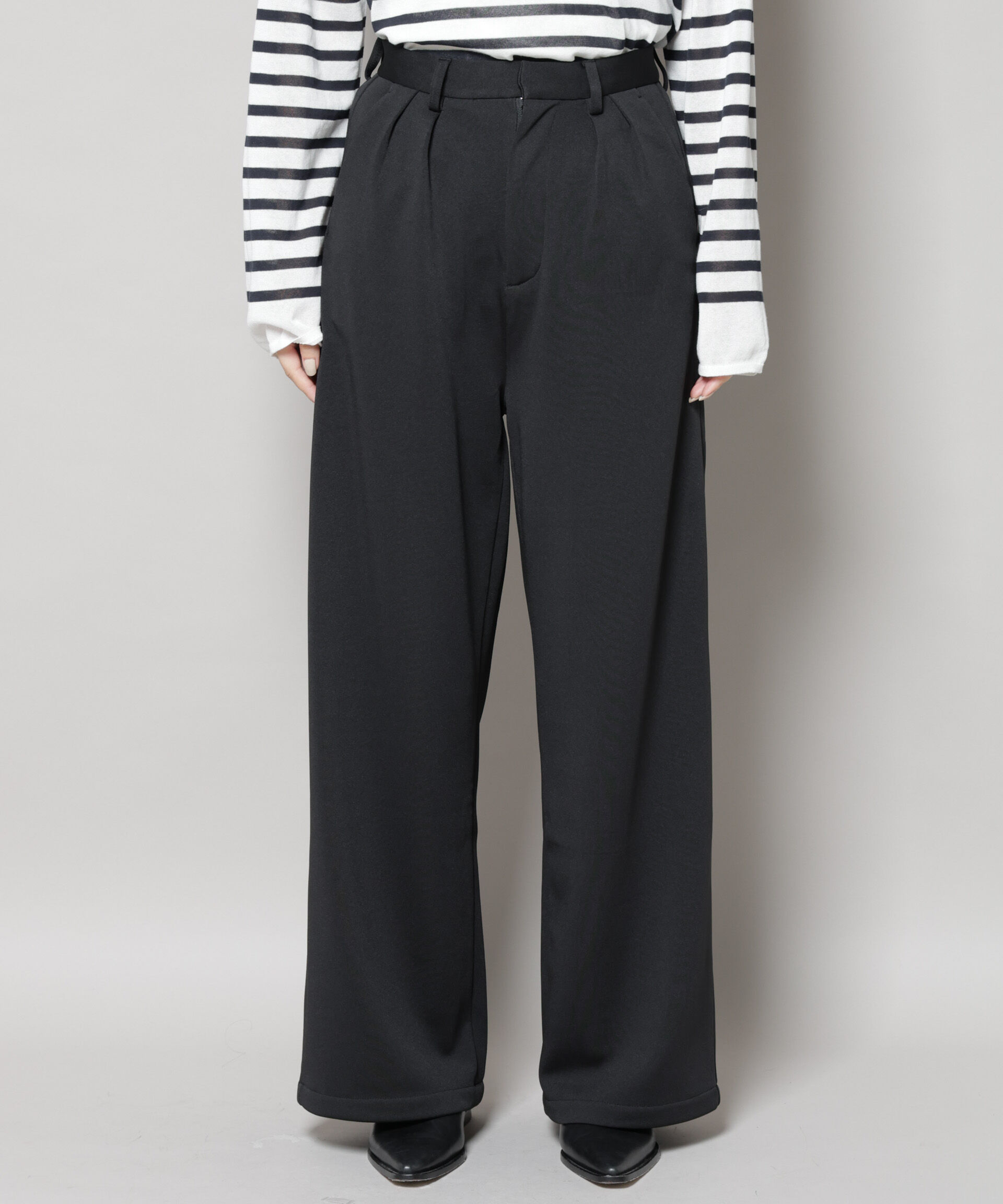 nano･universe「「MC」coveross(R)フリースボンディングパンツ(セットアップ可)」|チノ|