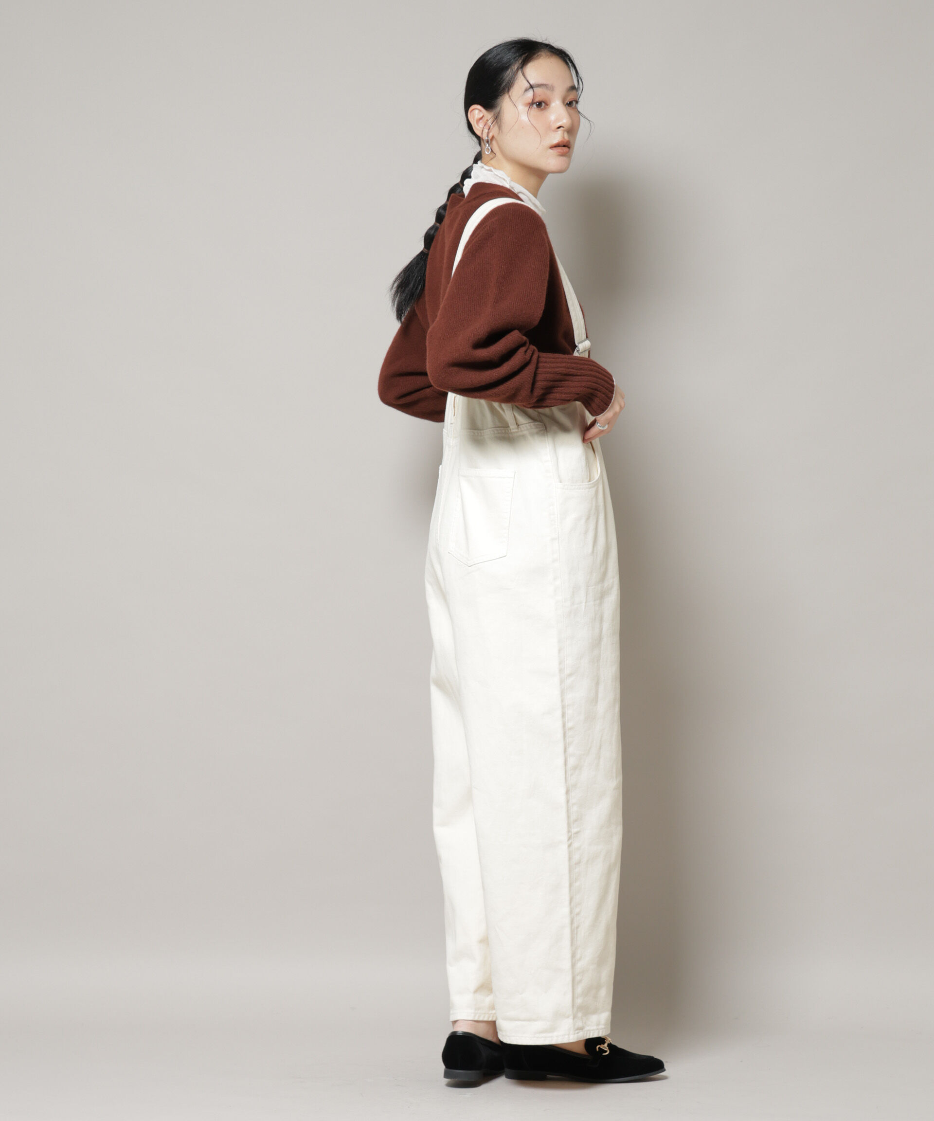 nano･universe「AQUAウールカシミヤVネックカーディガン」|ニット・セーター|