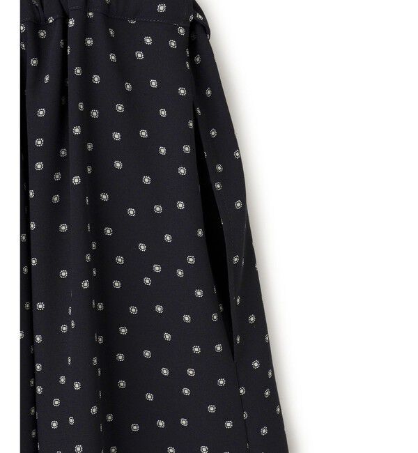 23区「【洗える】バックサテンアムンゼン タイプリント ワンピース」|ワンピース|