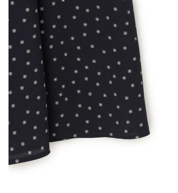 23区「【洗える】バックサテンアムンゼン タイプリント ワンピース」|ワンピース|