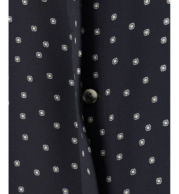 23区「【洗える】バックサテンアムンゼン タイプリント ワンピース」|ワンピース|