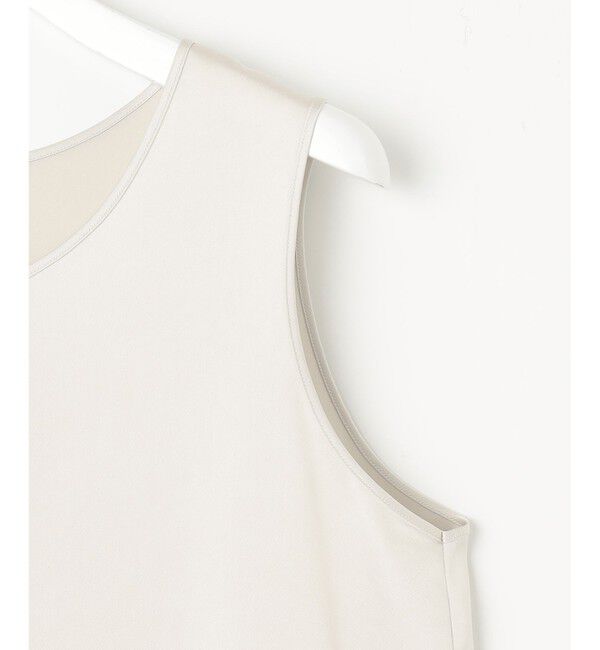 23区「【洗える】サテン タンクトップ」|タンクトップ|