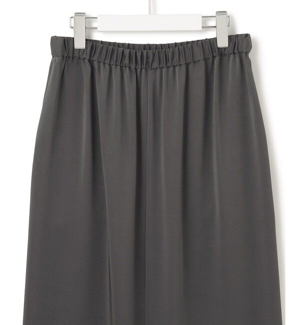 23区「【撥水加工/洗える】スムースサテン Iライン スカート」|スカート|