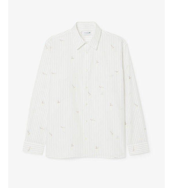 LACOSTE「オールオーバーステッチシャツ」|シャツ・ブラウス|