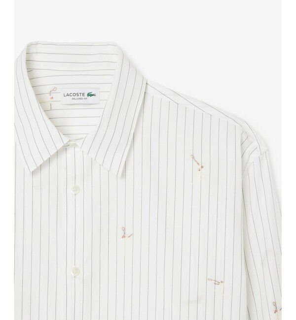 LACOSTE「オールオーバーステッチシャツ」|シャツ・ブラウス|