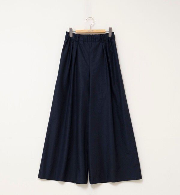 NOLLEY'S「ウォッシャブルエクセルテックタンブラー2タックワイドパンツ」|その他|