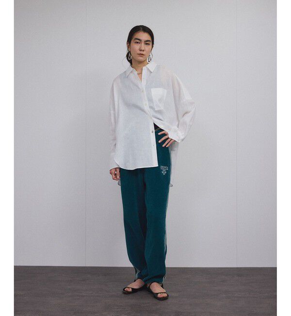 SALON adam et rope'「リネンオーバーシャツ［GENTLE LINEN］」|シャツ・ブラウス|