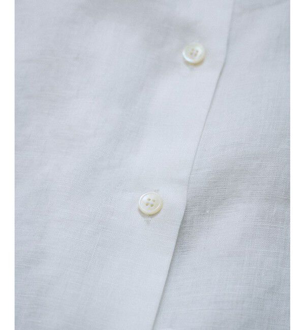 SALON adam et rope'「リネンオーバーシャツ［GENTLE LINEN］」|シャツ・ブラウス|