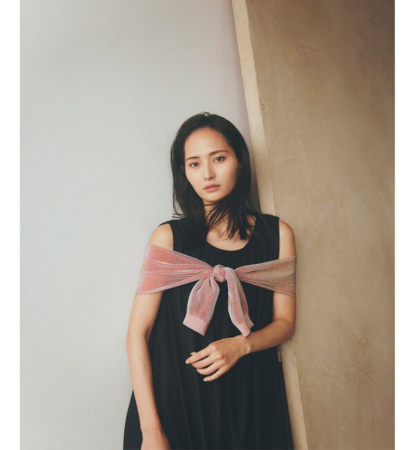 ROPE「ブライトネスヤーンギャザーワンピース/洗える」|ワンピース|