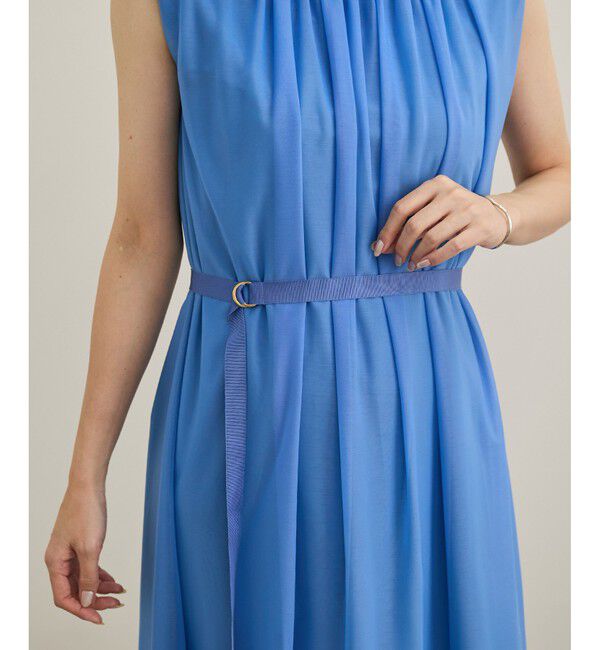 ROPE「ブライトネスヤーンギャザーワンピース/洗える」|ワンピース|