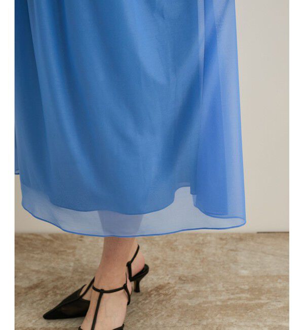 ROPE「ブライトネスヤーンギャザーワンピース/洗える」|ワンピース|