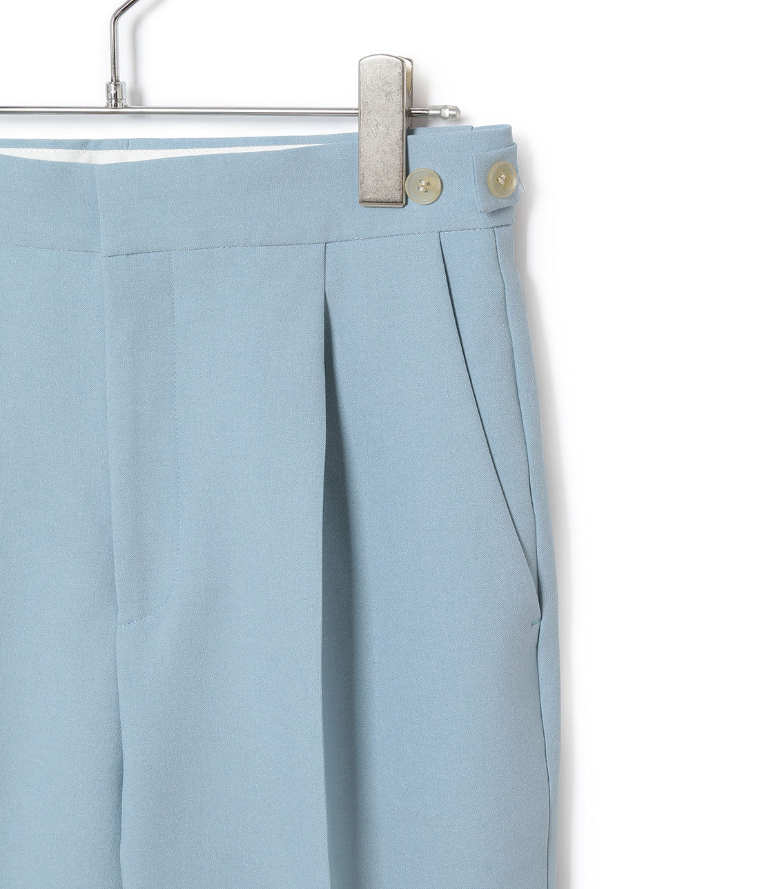 ADAM ET ROPE'「＜洗える＞スリムスラックス」|スラックス|