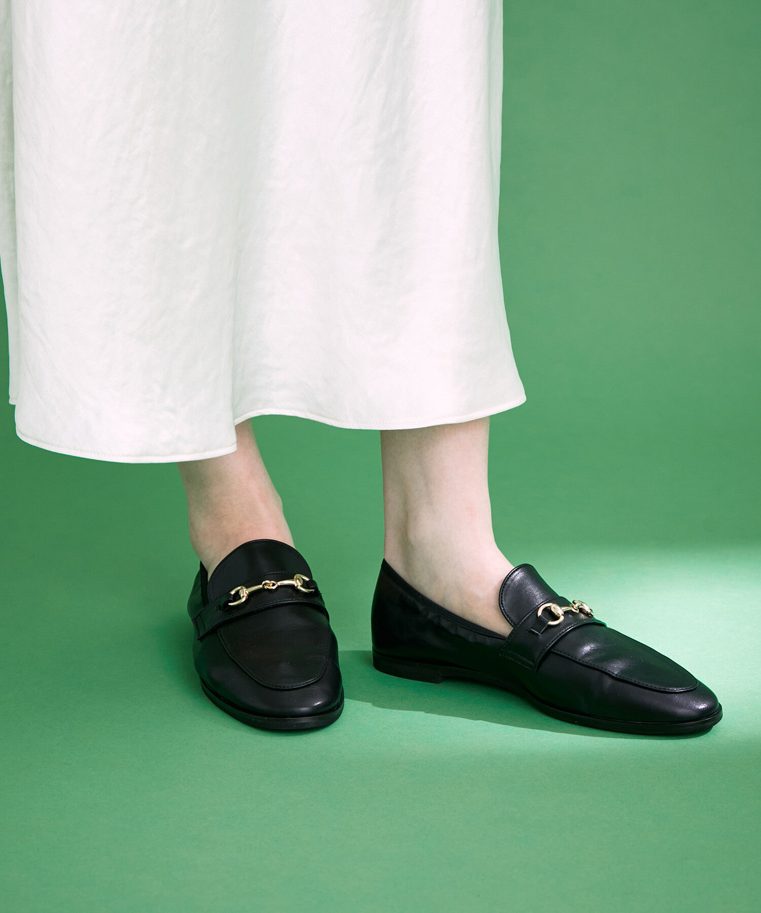 ADAM ET ROPE'「【サステナブル】ソフトビットローファー」|ローファー|