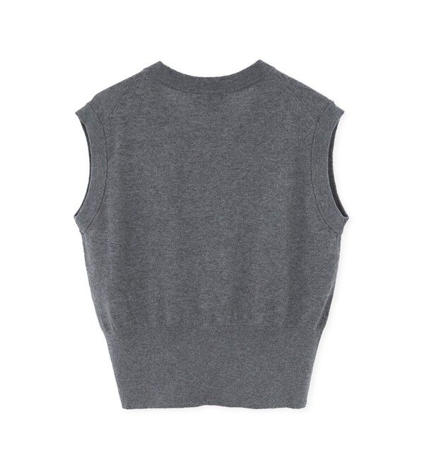 ADAM ET ROPE'「ラップストールコンビノースリーブプルオーバー」|ニット・セーター|