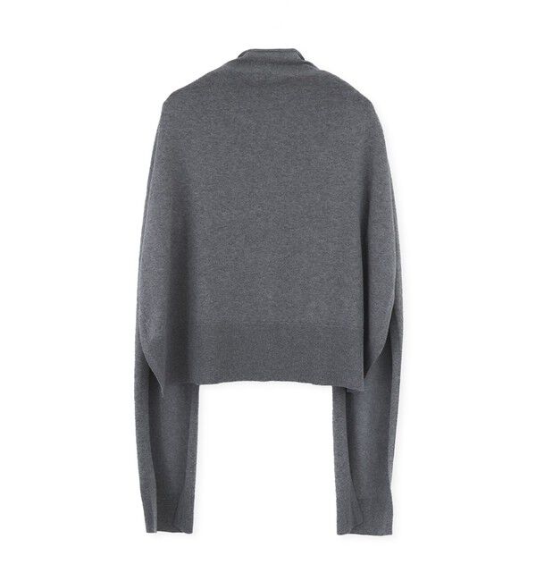 ADAM ET ROPE'「ラップストールコンビノースリーブプルオーバー」|ニット・セーター|