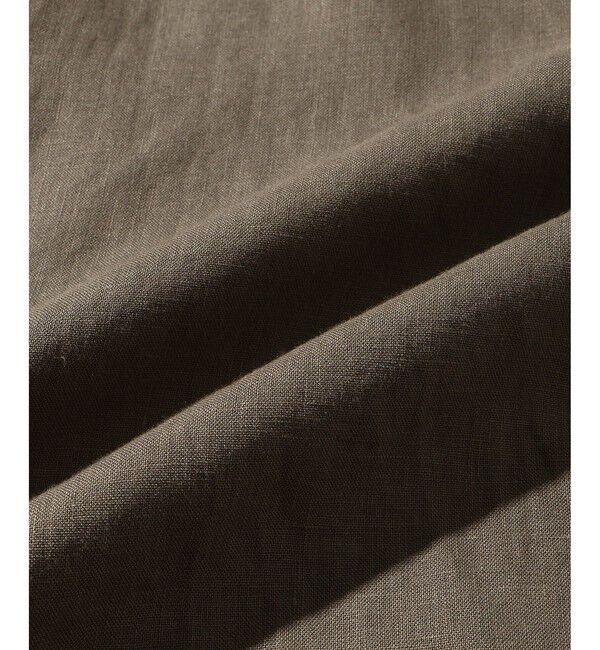 ADAM ET ROPE'「リネン シャツジャケット」|テーラードジャケット|