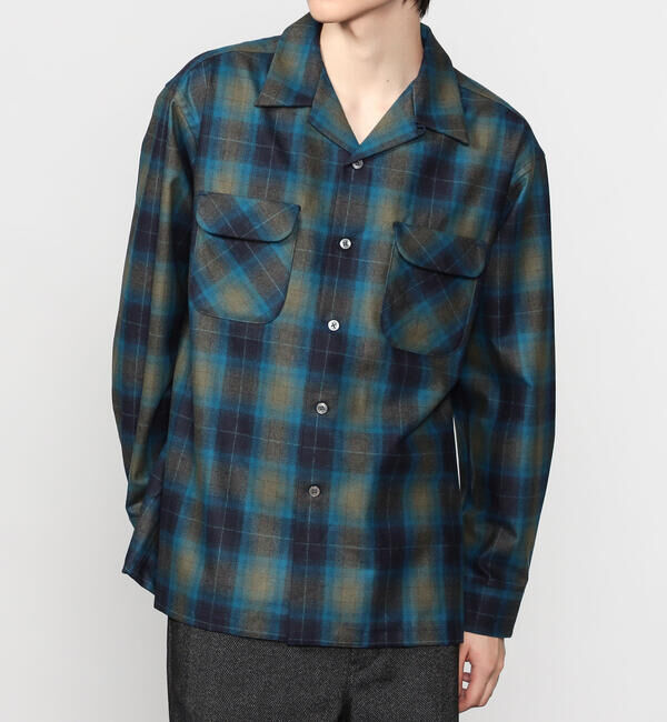  「PENDLETON | オープンカラー ネルシャツ MEN」|シャツ・ブラウス|