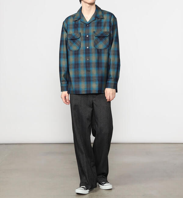  「PENDLETON | オープンカラー ネルシャツ MEN」|シャツ・ブラウス|