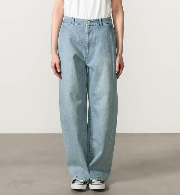 ORCIVAL「ORCIVAL | コットンドライツイル ワイドカーブパンツ WOMEN」|デニム|